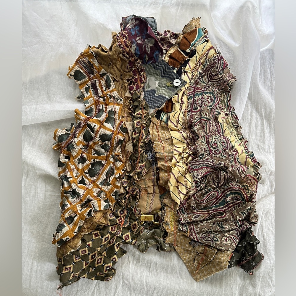Handmade Tie Vest